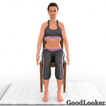 Гимнастика для шеи сидя на стуле: 12 полезных упражнений