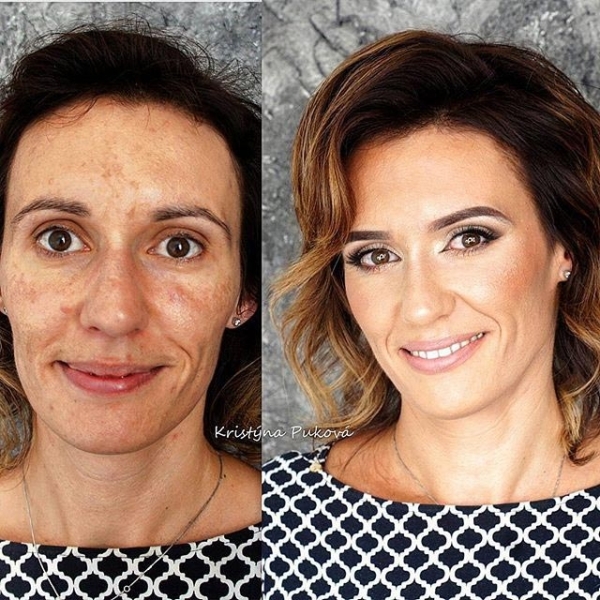 С помощью макияжа этот визажист преображает женщин до неузнаваемости