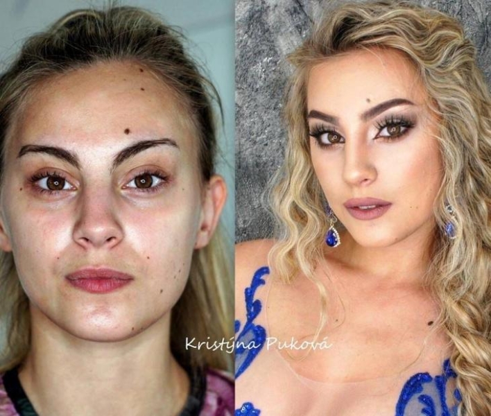 С помощью макияжа этот визажист преображает женщин до неузнаваемости