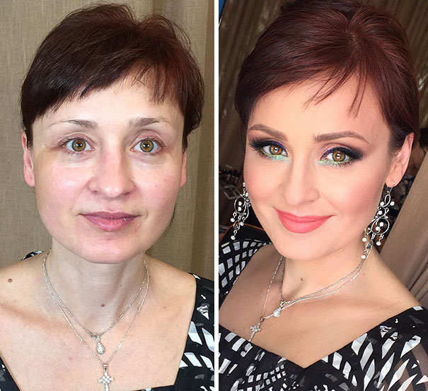25 женщин до и после макияжа, которые попали в руки профессионалов и теперь выглядят как голливудские звезды