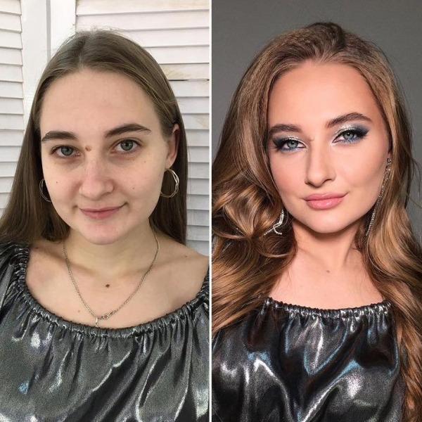 25 женщин до и после преображения, как сами визажисты доказали, что красавицей может быть любая