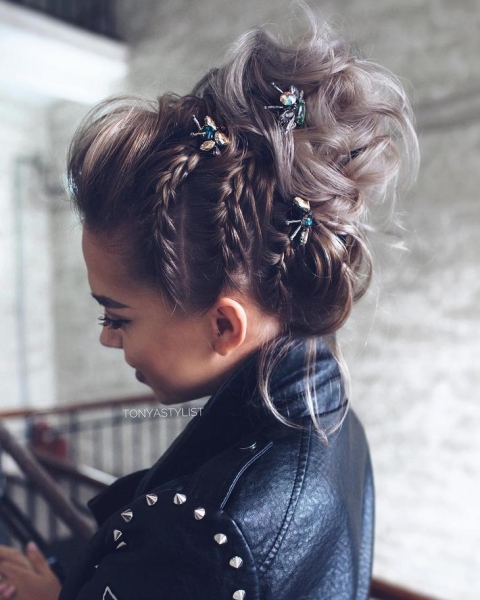 Плетение косичек на короткие волосы: 30 удивительных и женственных идей
