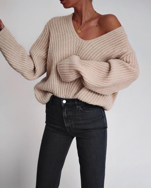 Пуловер: 25 стильных комбинаций, которые вам захочется повторить